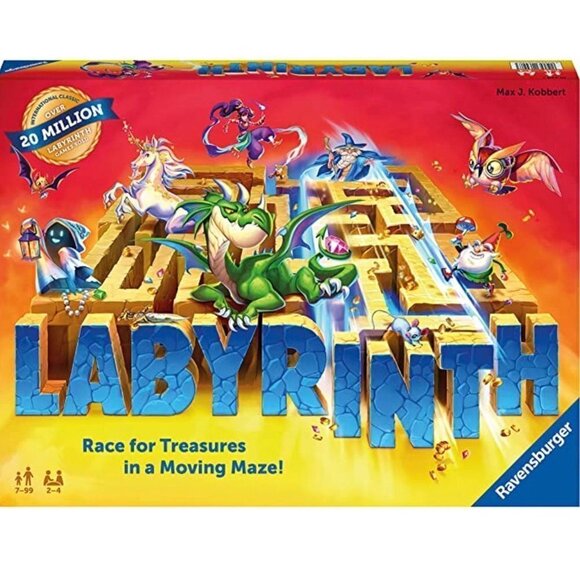 Ravensburger Labyrinth Family Board Game for Kids and Adults Age 7 and Up - Picture 1 of 8